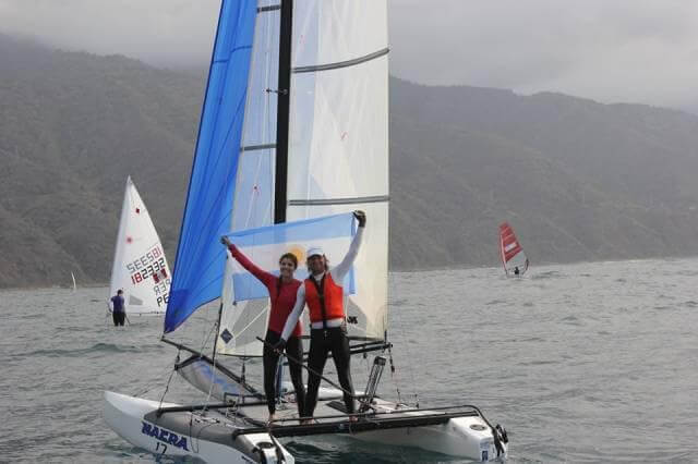 Nacra 17 Esteban Blando & Eugenia Bosco