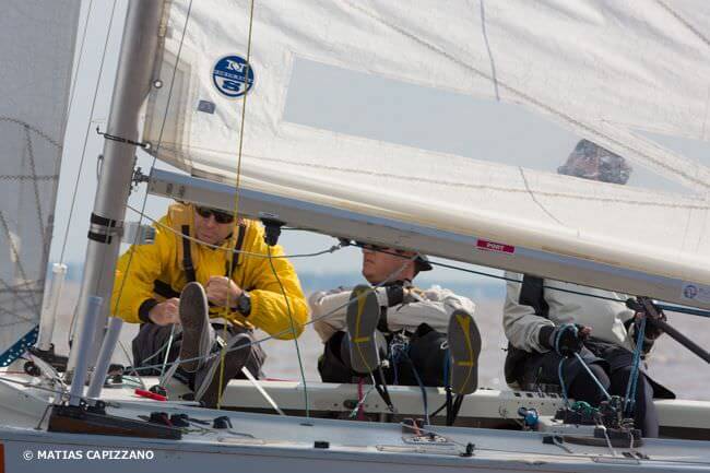 Soling en regata