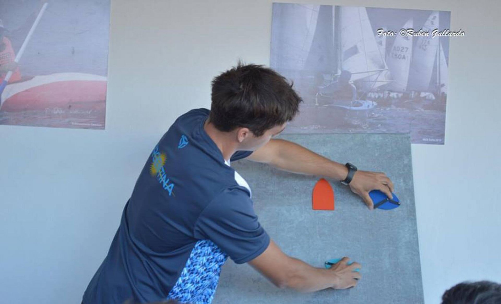 Clínica de Yachting dada por Mateo Majdalani