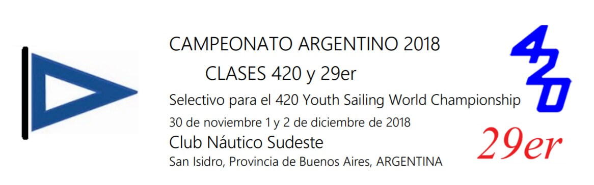 Campeonato Argentino 2018 - 420 29er