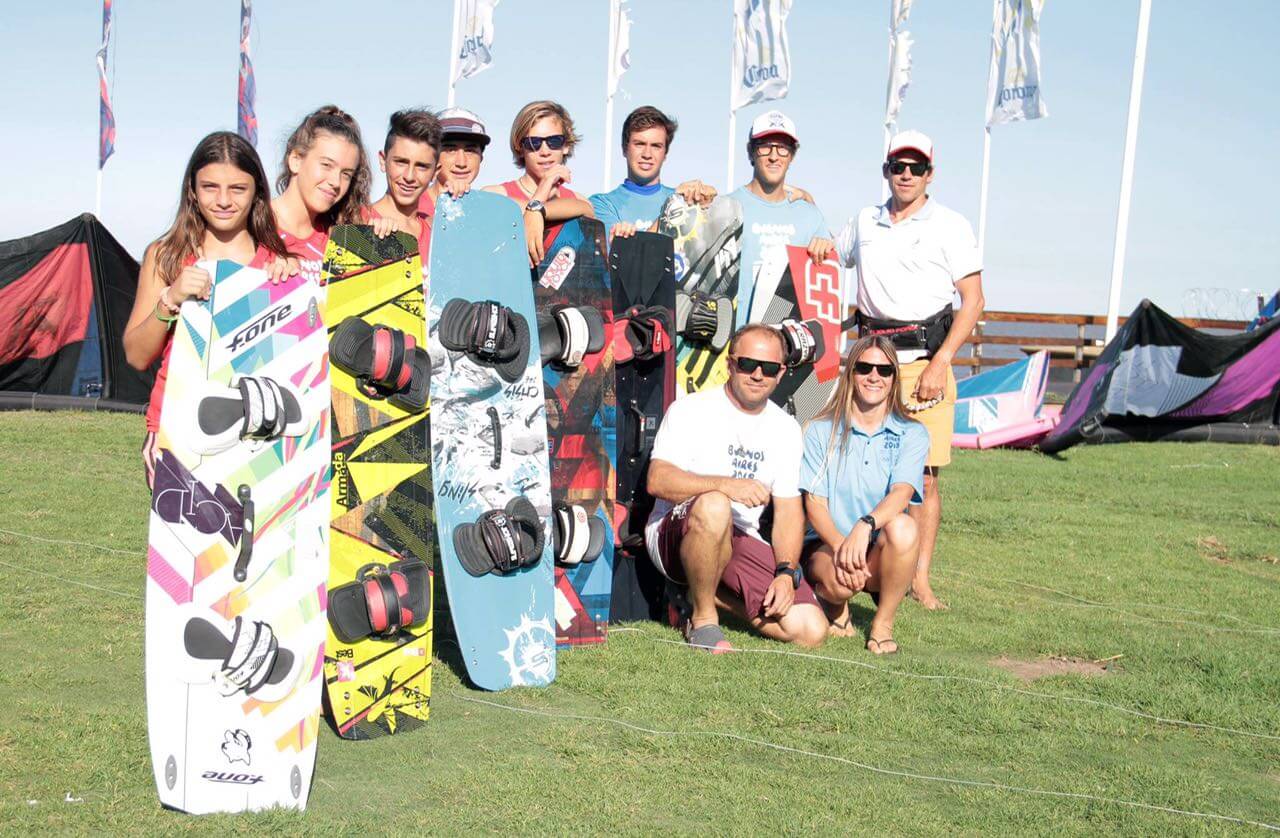 Equipo para Buenos Aires 2018 - Kite Surg