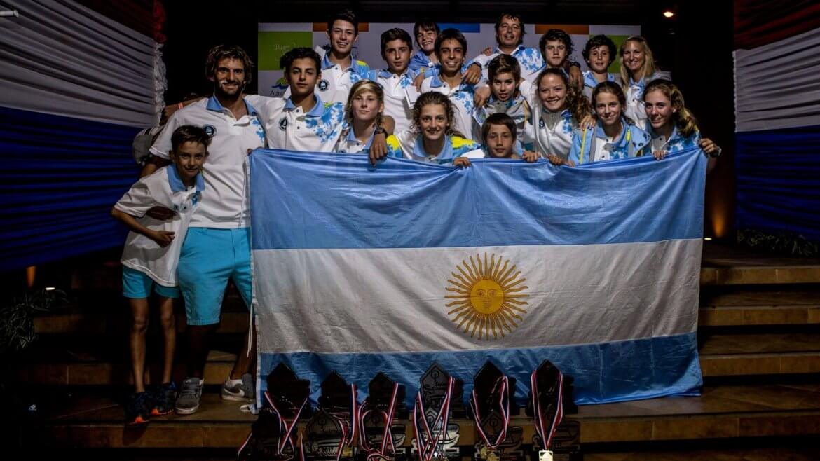 Equipo Argentino de Optimist Campeón SudOpti 2017