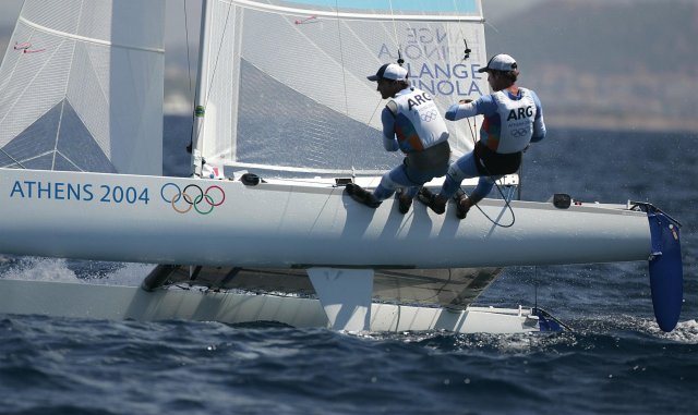 Atenas 2004 - Clase Tornado - Lange - Espínola