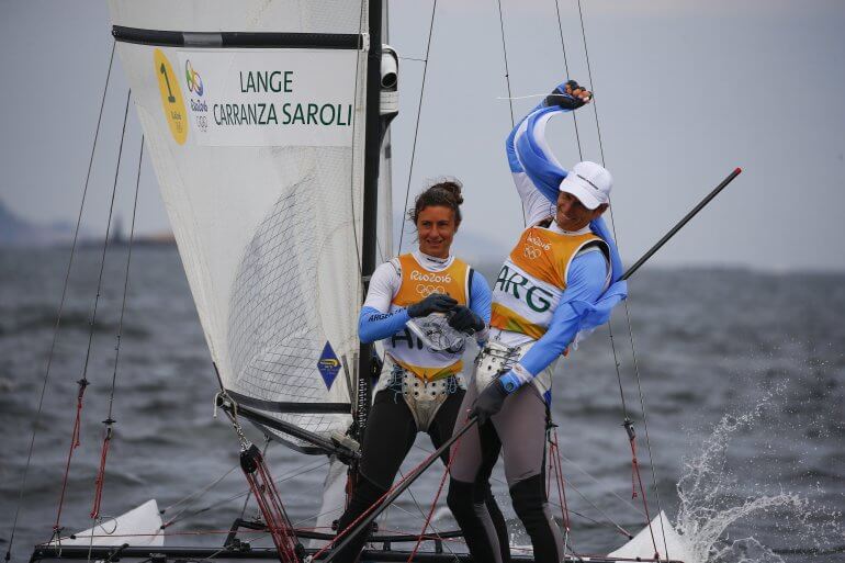 Rio 2016 - Clase Nacra 17 - Lange - Carranza