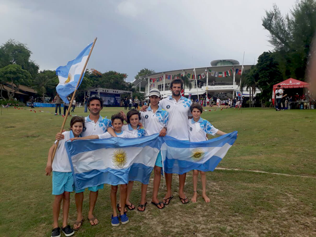 Equipo Argentino en el Mundial de Optimist de Tailandia