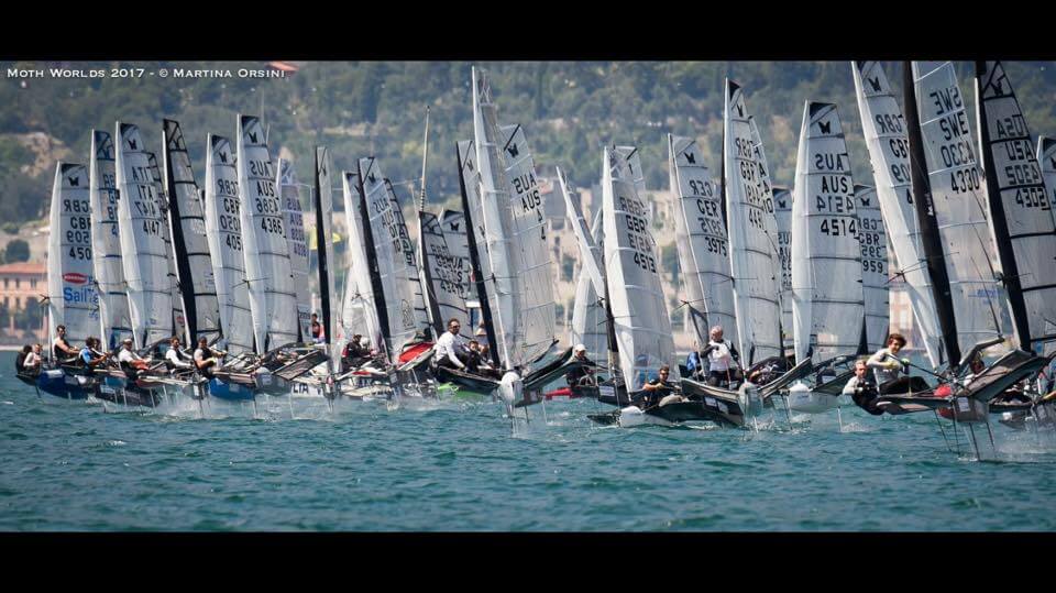 Mundial de Moth en Lago di Garda en Italia