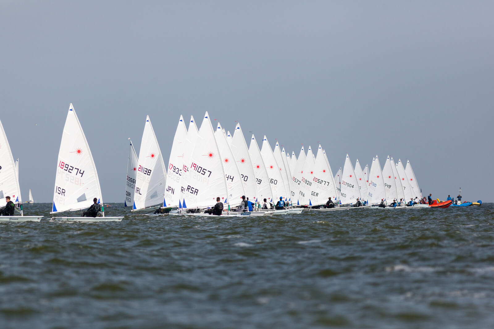Laser Radial World Championship en Holanda - Matías Dietrich y Pedro Alvarez Gallesio