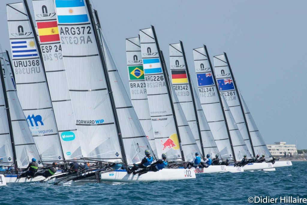 Mundial Nacra 17 - Largada
