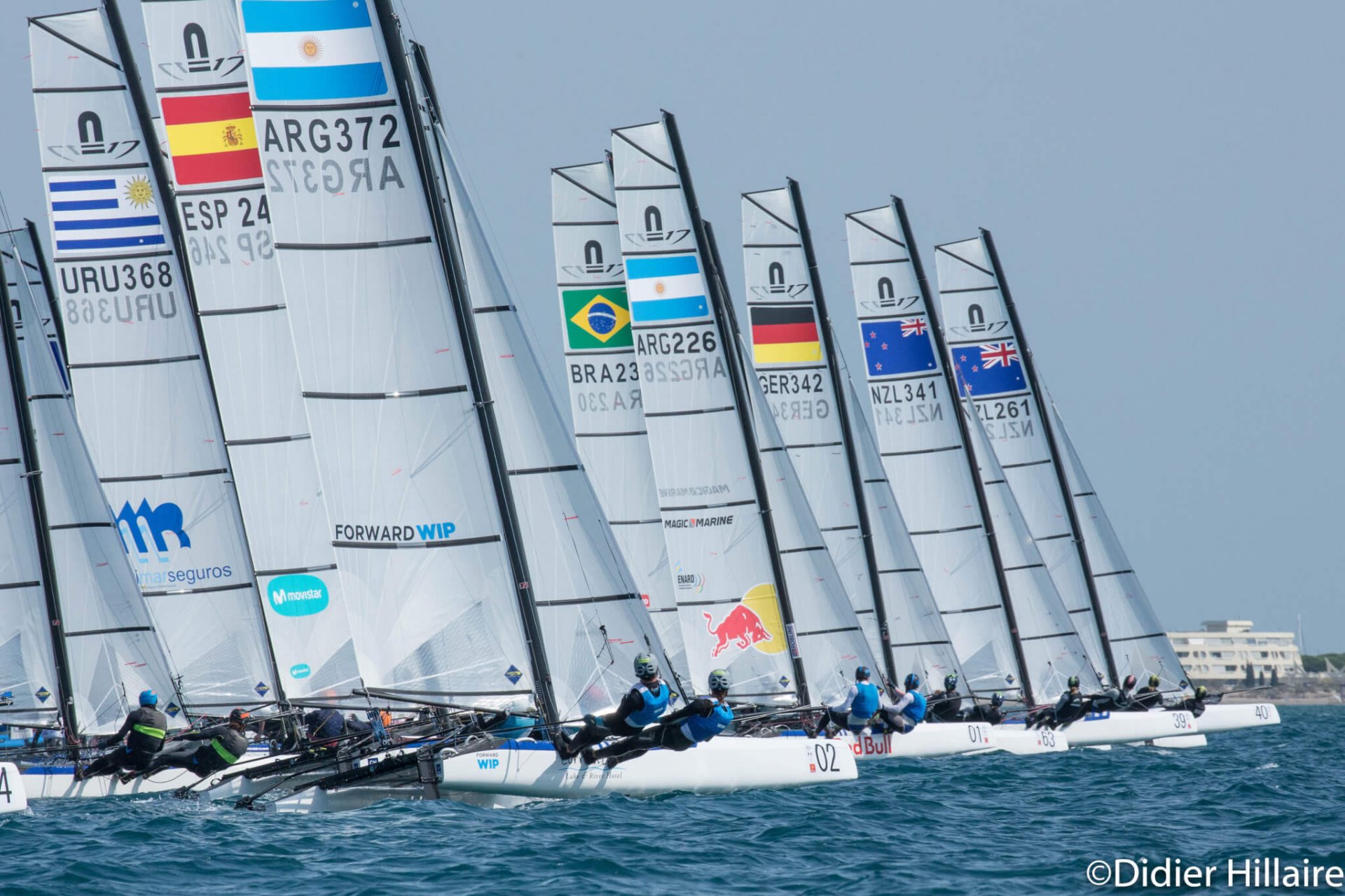 Mundial Nacra 17 - Largada