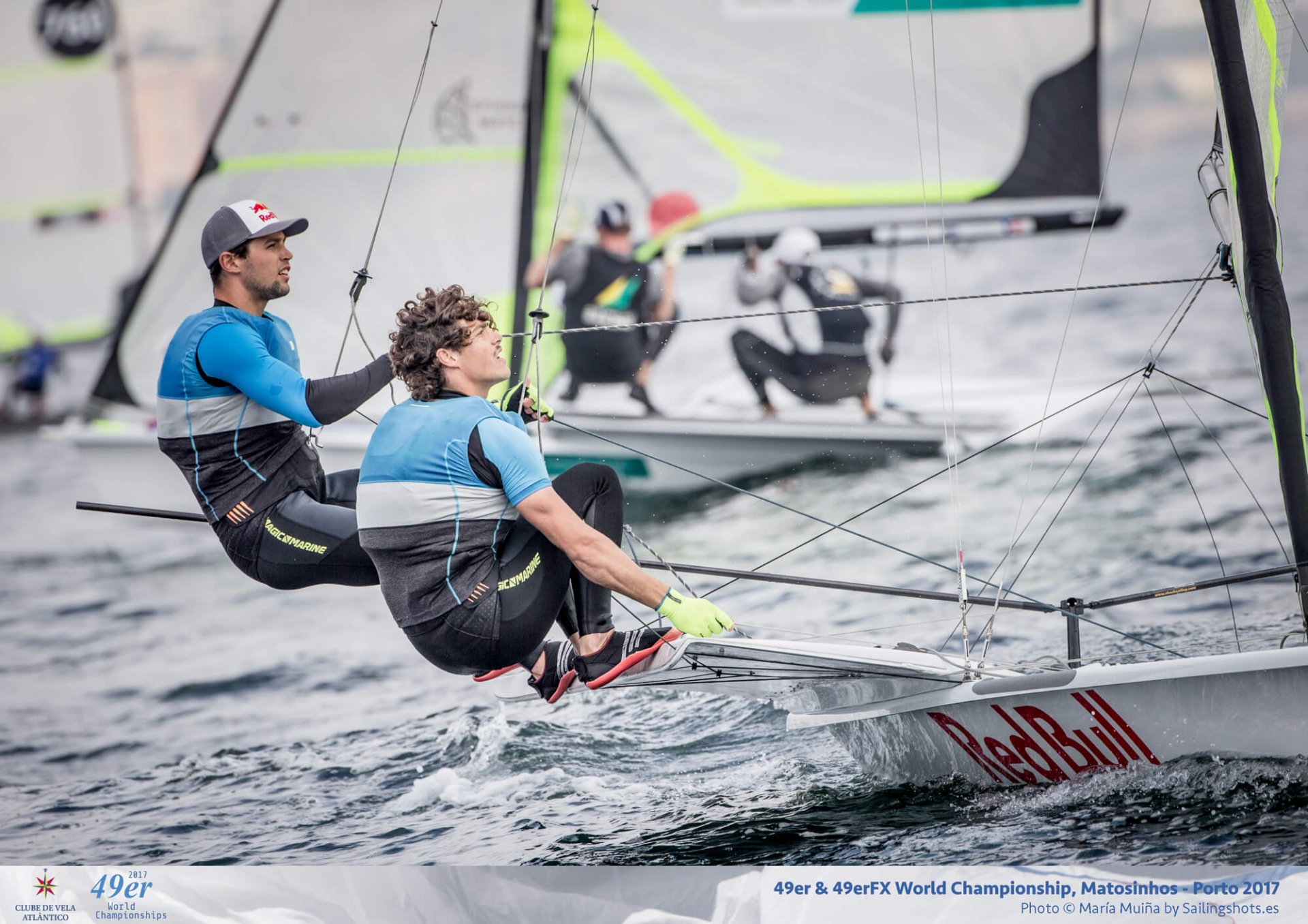 Yago y Klaus Lange 49er & FX World Championship