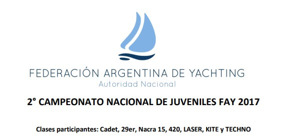 Logo 2º Campeonato Nacional Juvenil FAY