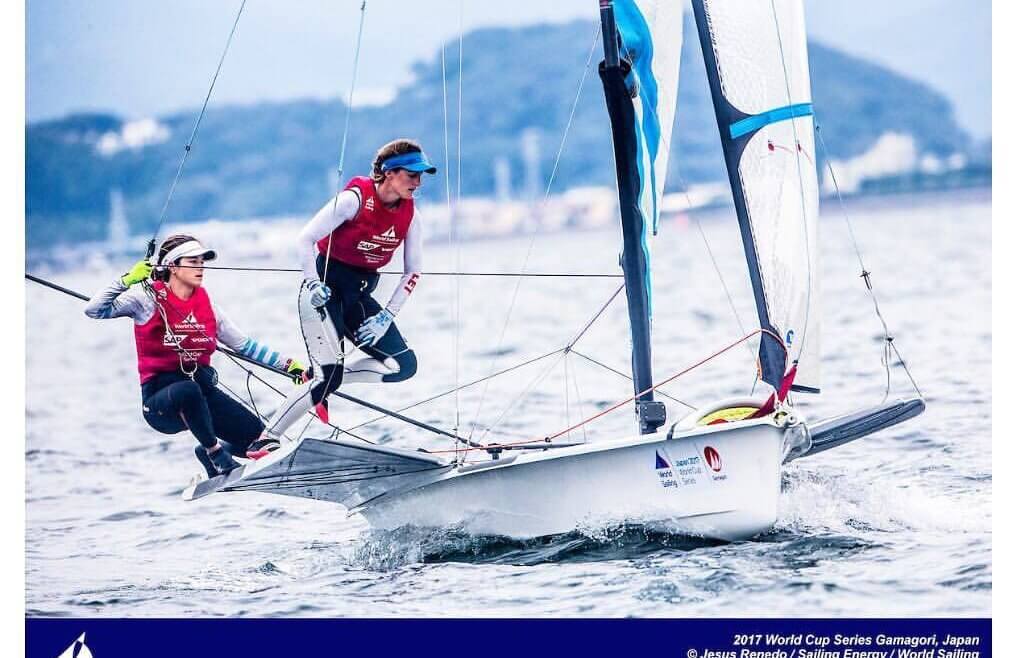 World Cup Series - Japon 2017 - Dupla argentina de 49ER FX