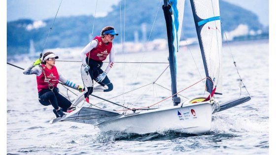 World Cup Series - Japon 2017 - Dupla argentina de 49ER FX