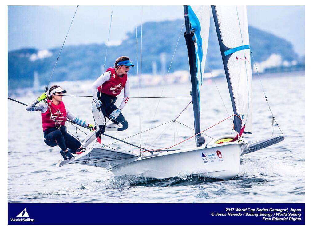 World Cup Series - Japon 2017 - Dupla argentina de 49ER FX