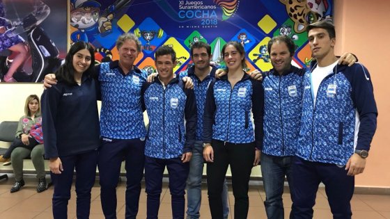 La vela argentina desembarcó en Bolivia para representar al país en los Odesur