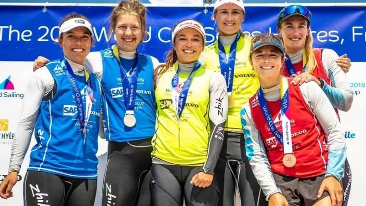 Victoria Travascio y Sol Branz lograron la medalla de bronce en Hyères