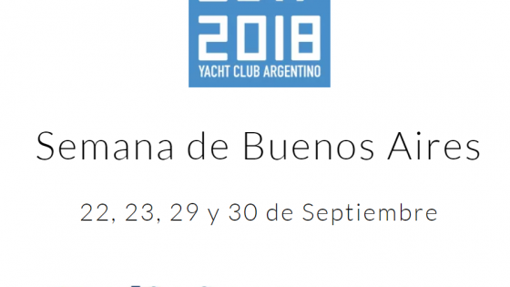 Semana de Buenos Aires 2018 - YCA