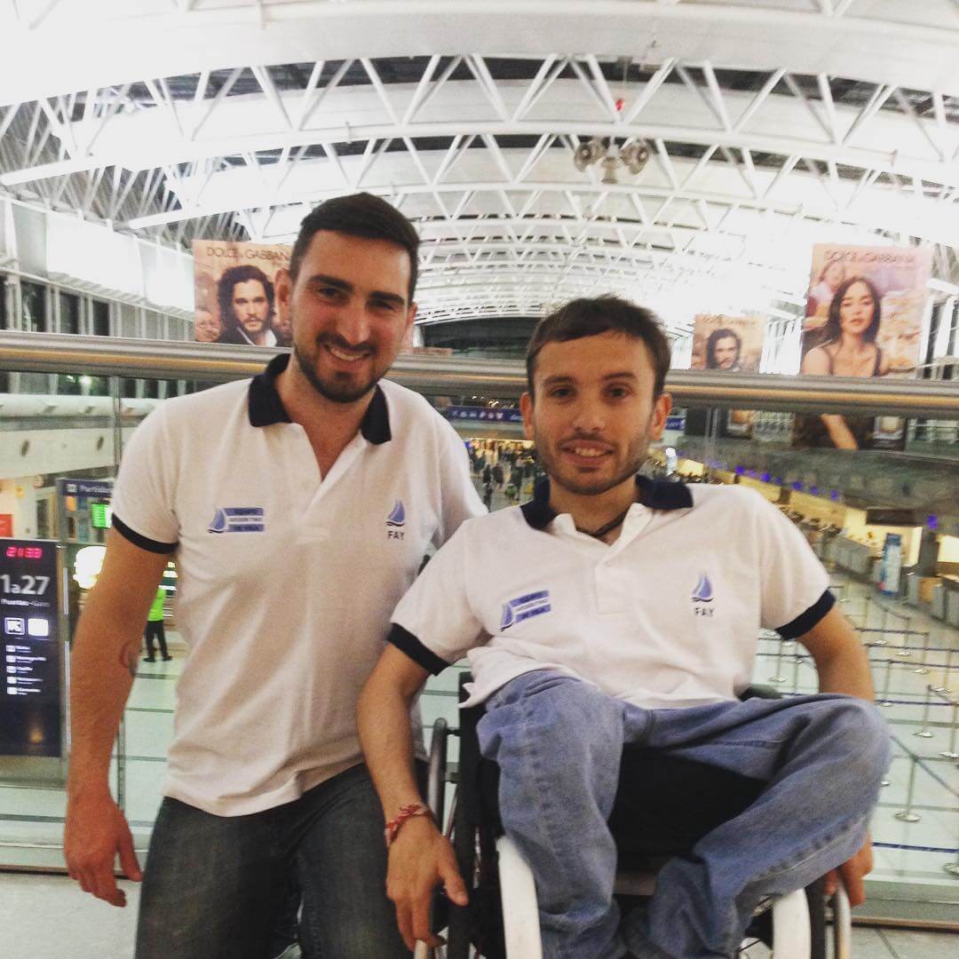 Tomás Sáenz Raffaelli y Hugo Velázquez