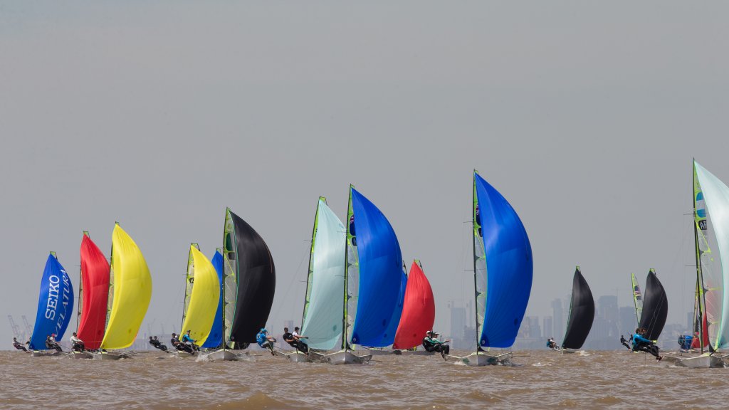 49er South Americans 2015 - San Isidro, Argentine. © Matias Capizzano