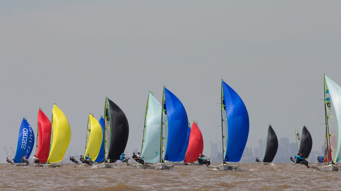 49er South Americans 2015 - San Isidro, Argentine. © Matias Capizzano