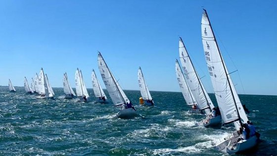 Barcos navegando en las aguas de Mar del Plata - SIY 2019
