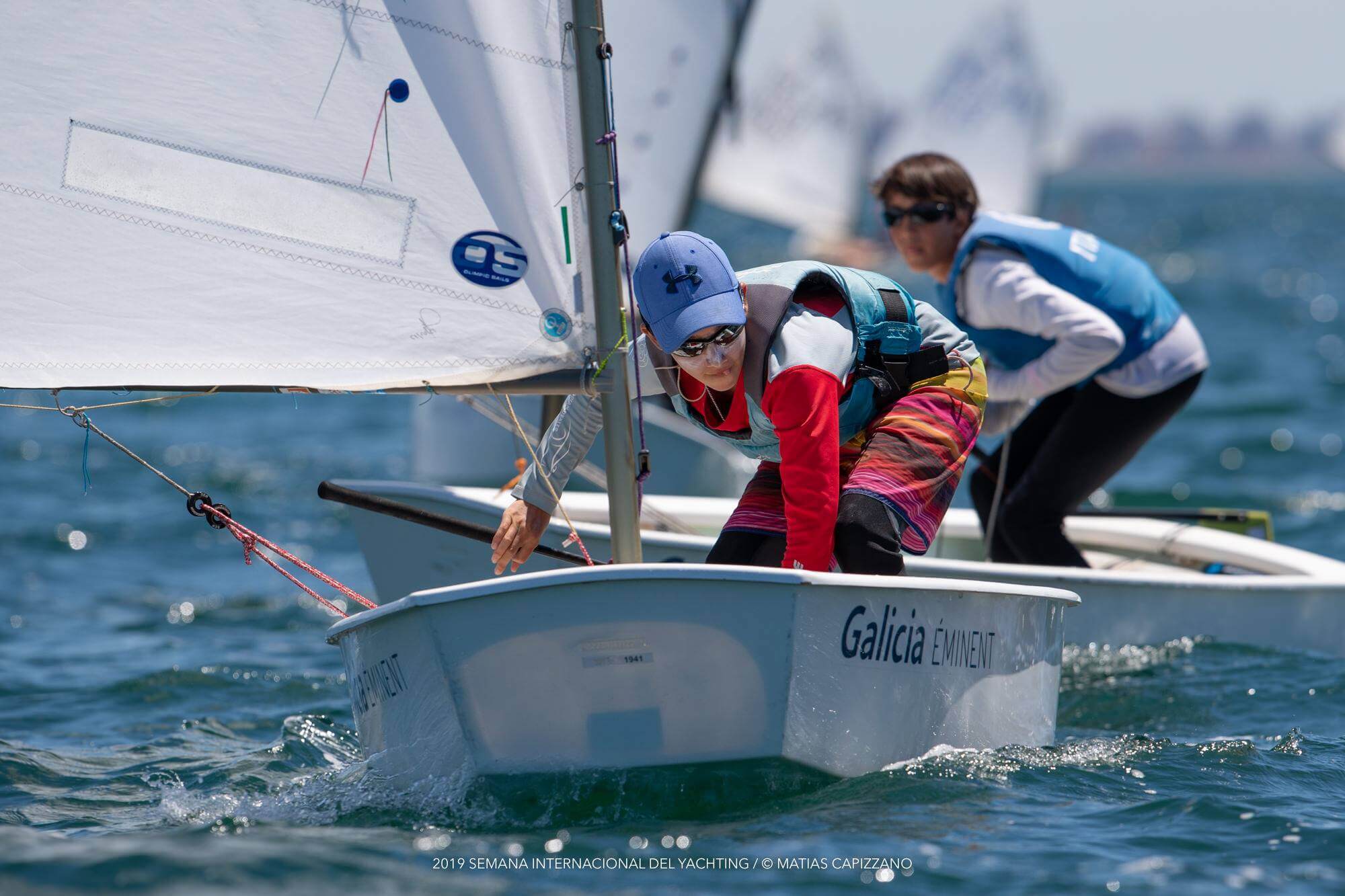 Los optimist navegando en el SIY de Mar del Plata - Galicia Eminent