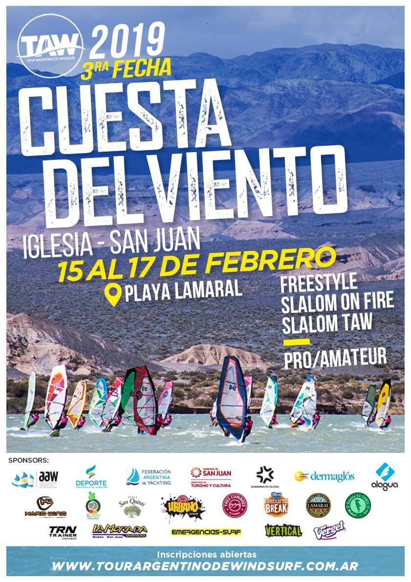 TAW en Cuesta del Viento - San Juan - 2019