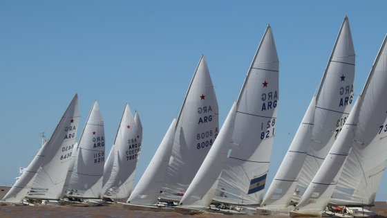 Clase Star corriendo la regata en el San Isidro Labrador 2019