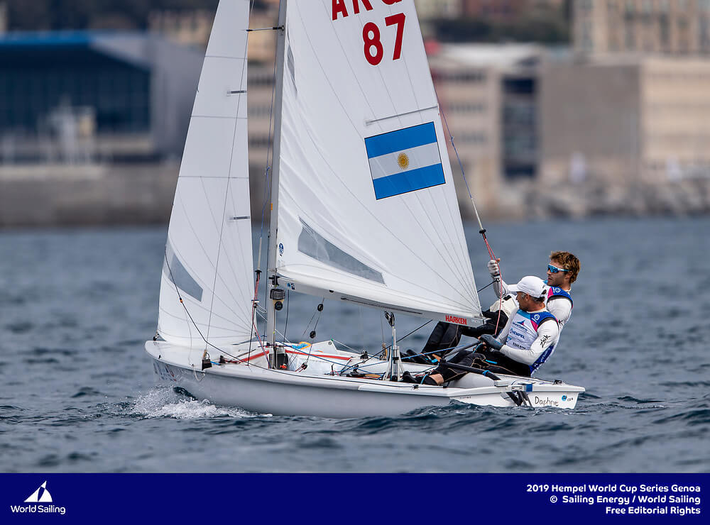 Fernando Gwozdz & Tomas Dietrich - Clase 470 - Hempel -Genoa 2019