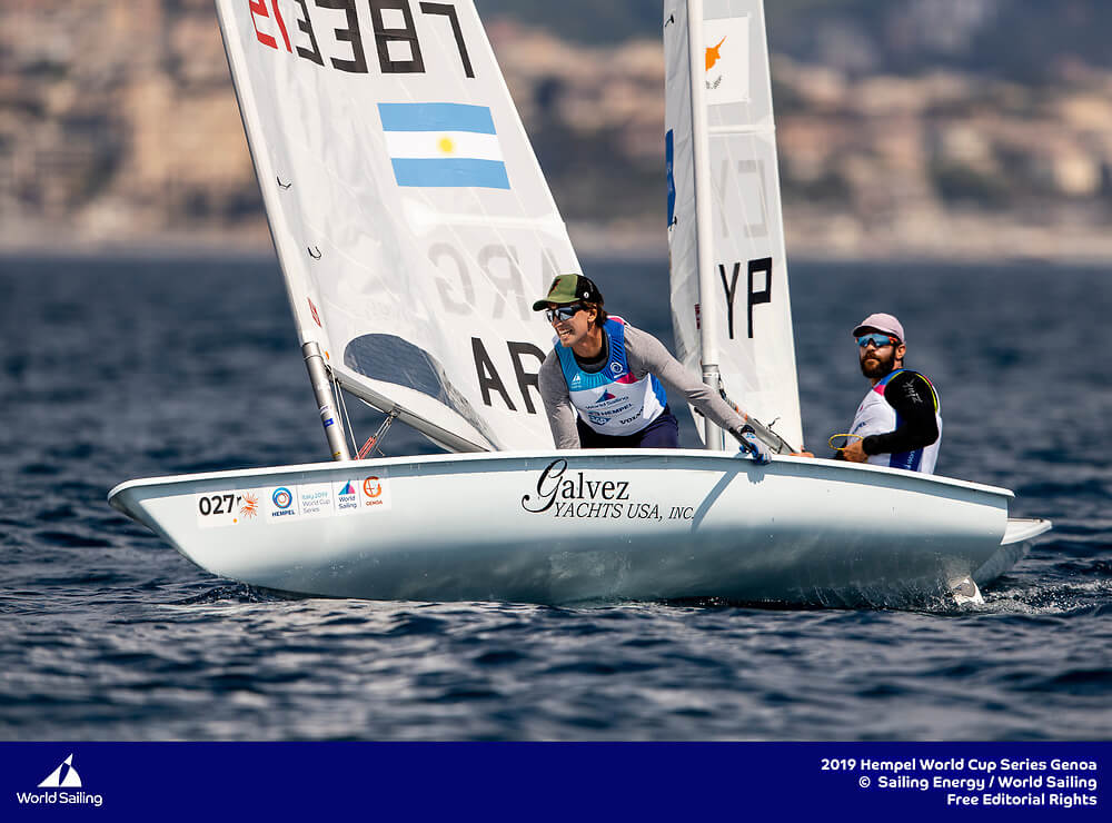 Francisco Guaragna - Laser Argentino - Hempel -Genoa 2019