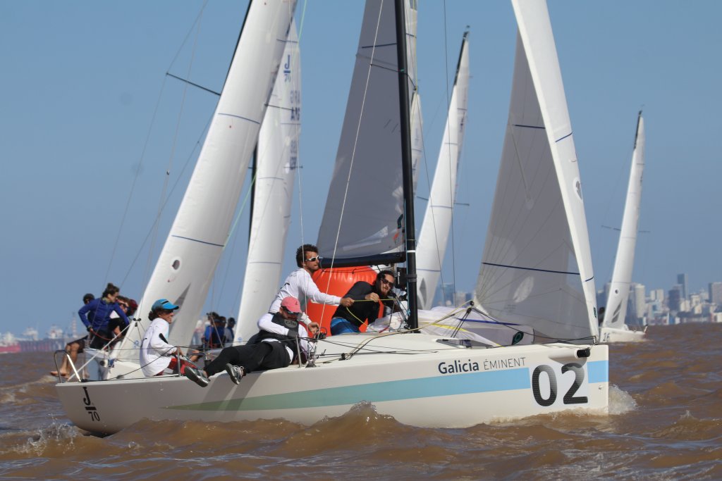 San Isidro Labrador 2019 - J70 corriendo regata