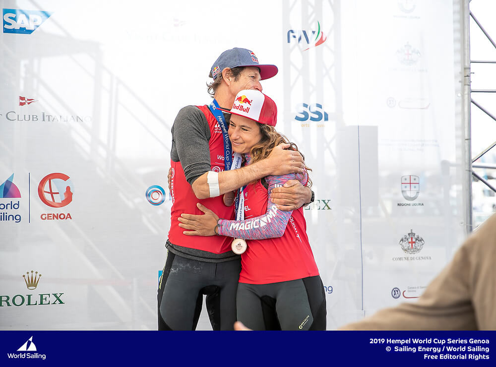 Santi Lange y Ceci Carranza - Hempel -Genoa 2019