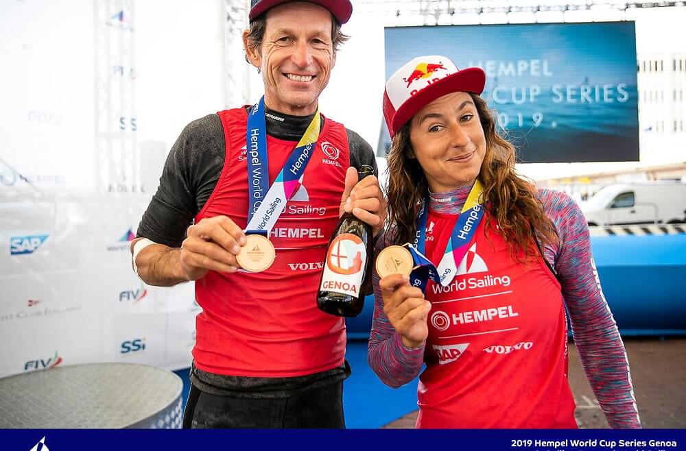 Santi Lange y Ceci Carranza - Medalla de Bronce en Genoa 2019