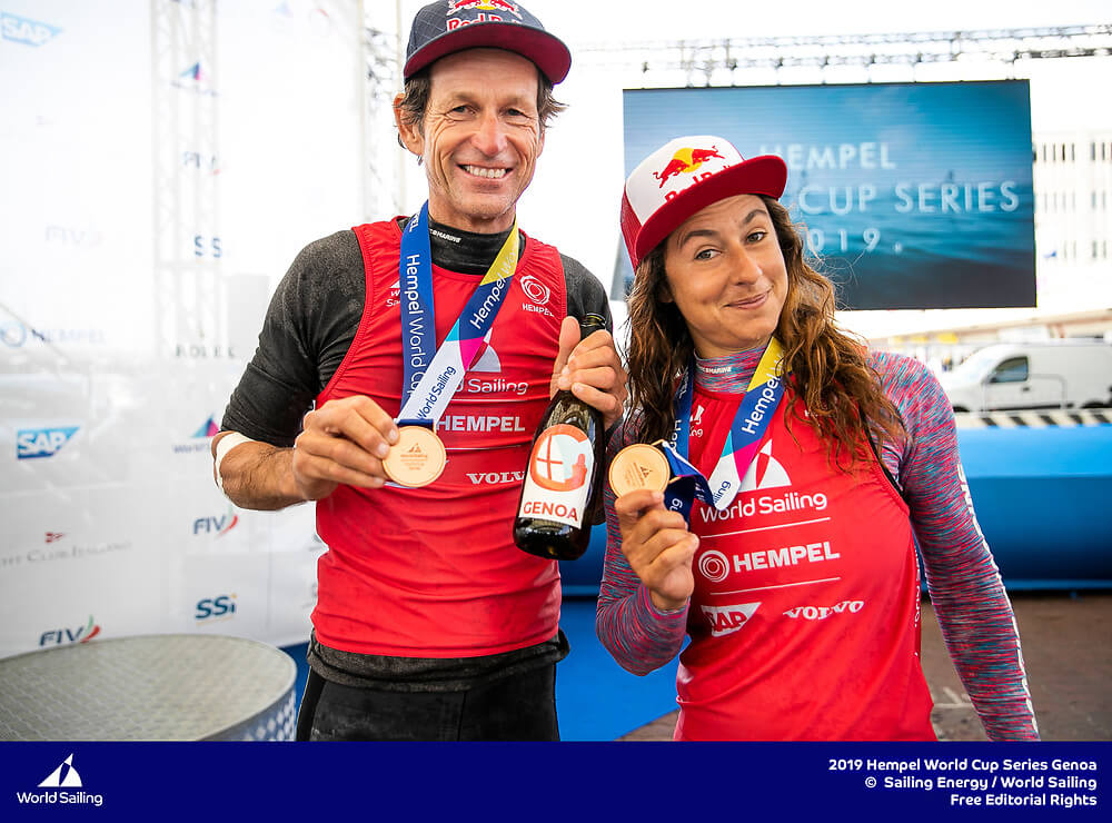 Santi Lange y Ceci Carranza - Medalla de Bronce en Genoa 2019