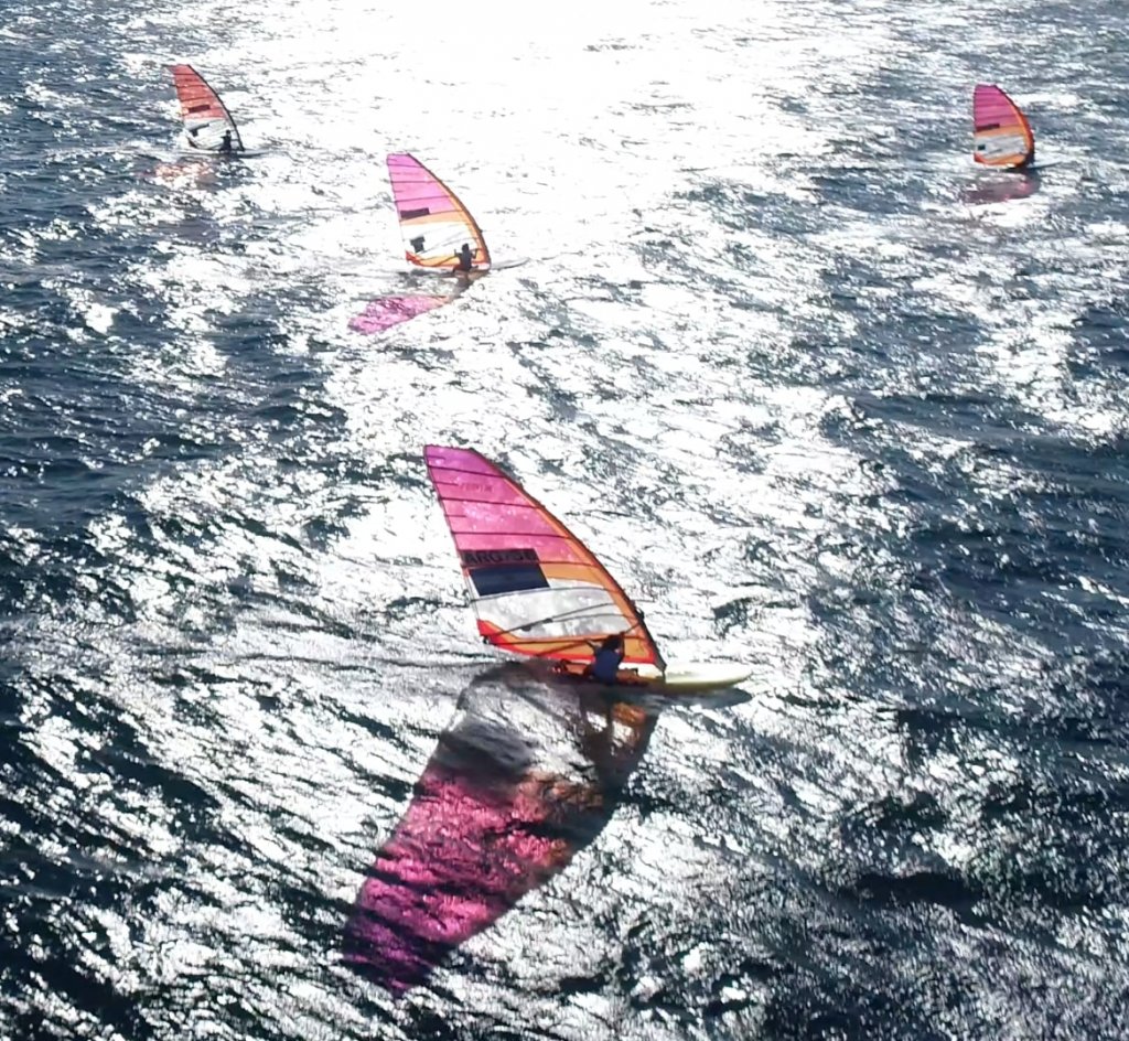 Celi Tejerina navegando en Buzios