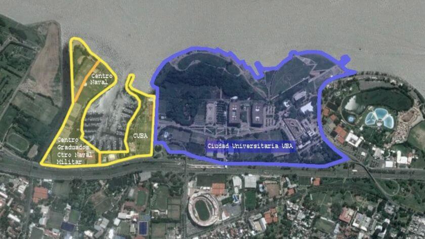 Las 24 hectareas que seran parte de la UBA
