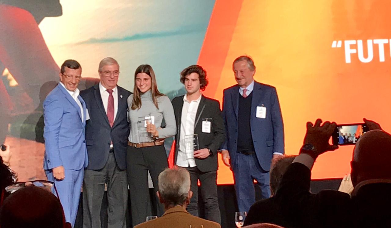 Dante Cittadini y Teresa Romairone fueron premiados por LIDE - 2