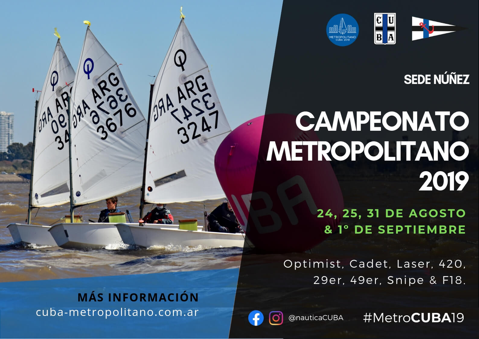 Campeonato Metropolitano 2019 - Afiche