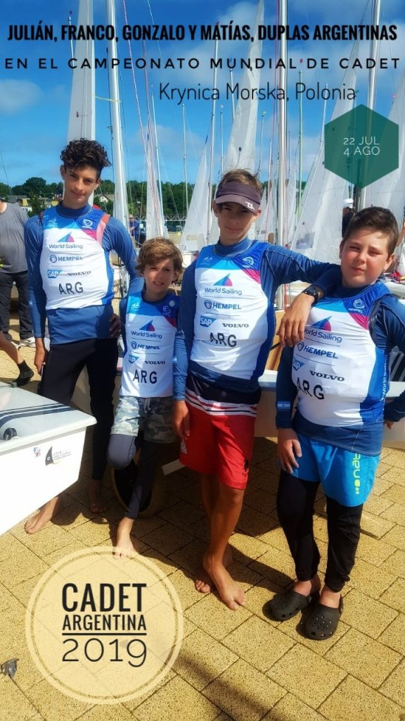 La Argentina se prepara para el 53° Cadet World Championship 2019 en Polonia - 2