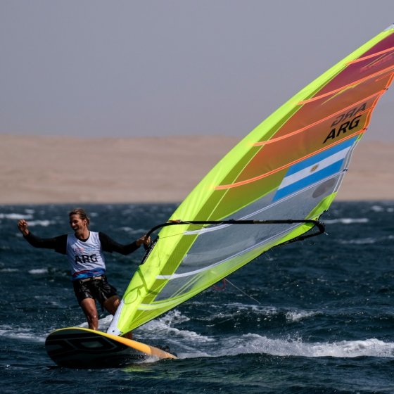 Bautista Saubidet en RSX- Campeon Panamericano - Medalla de Oro - GENTILEZA LIMA 2019