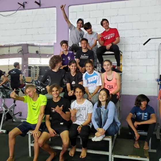 El grupo de entrenamiento