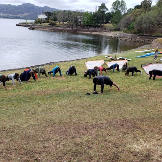 Entrenando en el Simposium de Bic Techno - Córdoba 2019