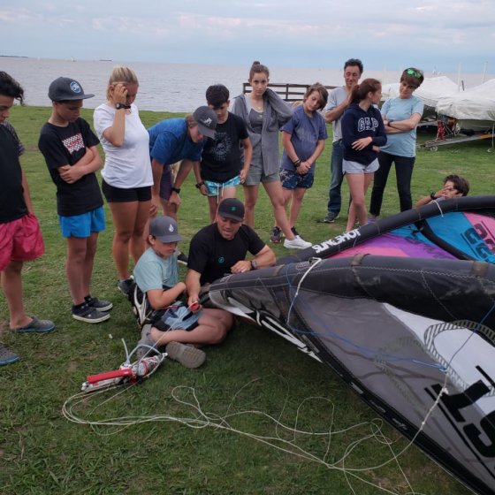 Aprendiendo sobre Kite - JJOO Juventud - Dakar 2022