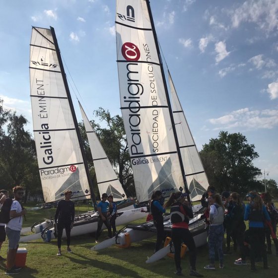 Estudiando el Nacra 15 - 2 - JJOO Juventud - Dakar 2022