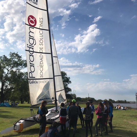 Estudiando el Nacra 15 - JJOO Juventud - Dakar 2022
