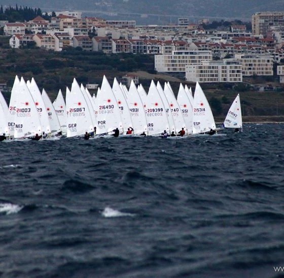 Regata del Campeonato Mundial de Laser