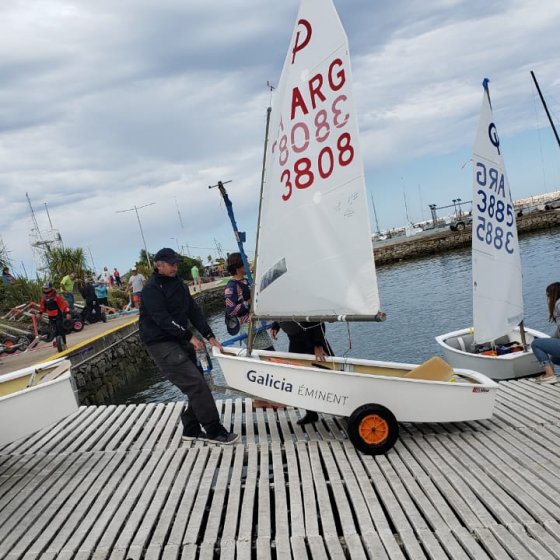 Campeonato Argentino de Optimist - Preparando la regata