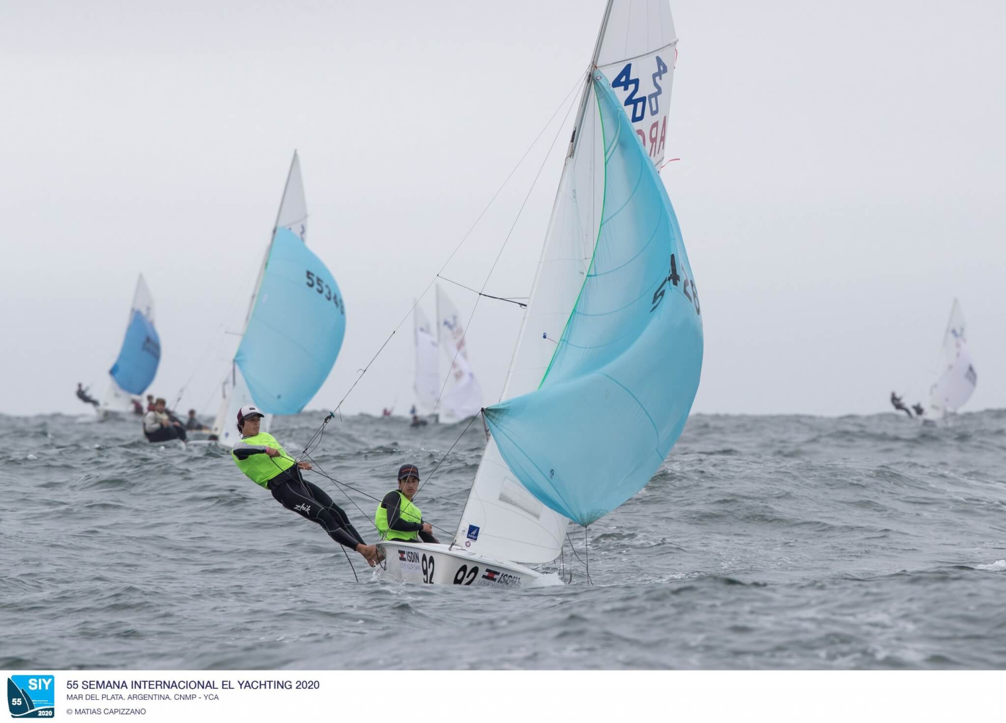 420 en la Semana Internacional de Yachting