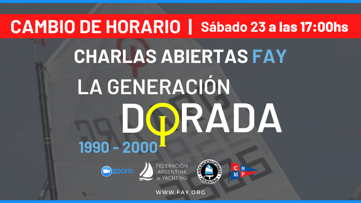 Charla Abierta FAY - Generación Dorada - 23-5 - Campeones Optimist