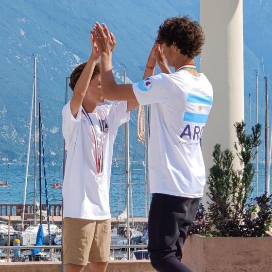 Campeonato Mundial de Cadet - Italia 2021- Finsterbush y Barone campeones